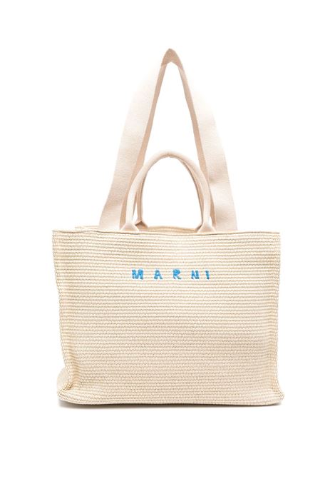 large basket bag woman off white MARNI | SHMQ0034U1 P386000W11